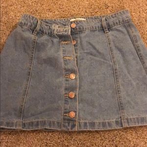 Jean skirt